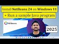 How to Install Netbeans 24 on Windows 11 (2025 Updated)