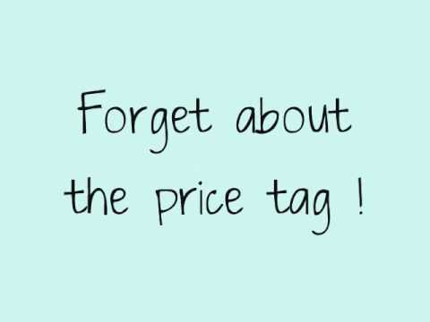 Price Tag - Jessi J ft. BOB [ LYRICS ON SCREEN]