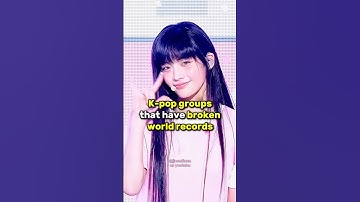 K-POP GROUPS that have BROCKEN WORLD RECORDS😱 #kpop #illit #twice #exo #bts #blackpink #jjasmiinnn