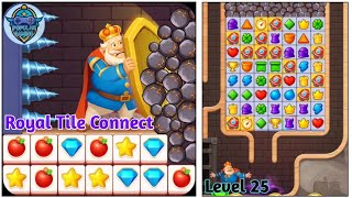 Royal Tile Connect Level 25: Gameplay Solution screenshot 5