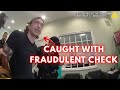 Man Busted with Fake $850 Check… Cops Take Action