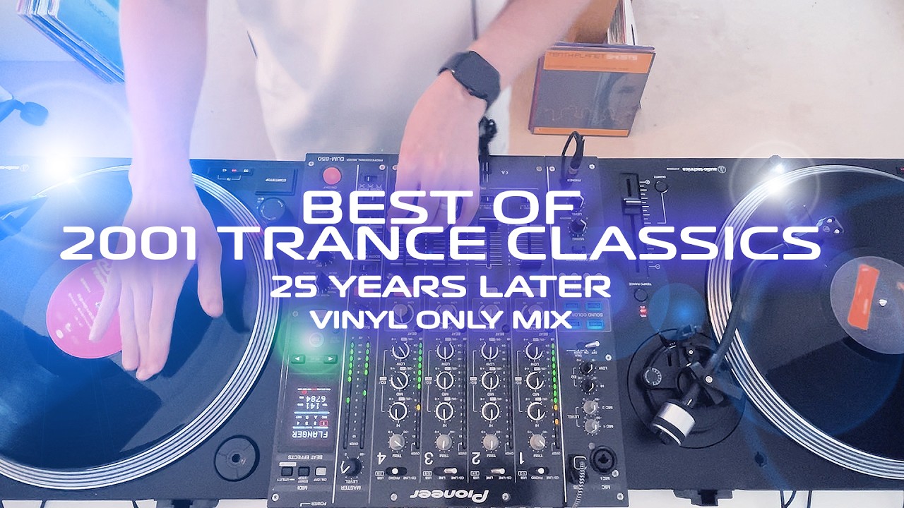 2001 Trance Classics Vinyl Only Mix feat Tiesto, Schiller