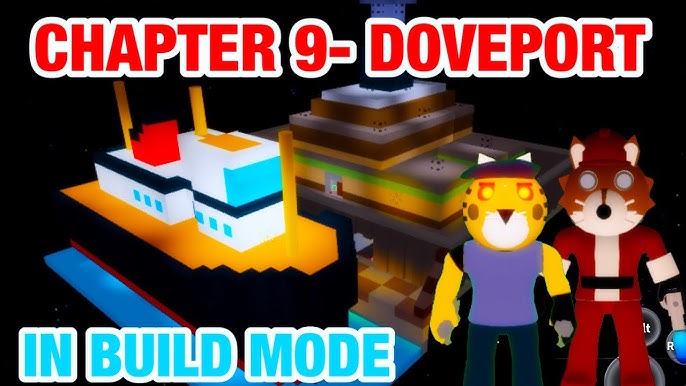 We Recreated SHIP CHAPTER 8 In Piggy Build Mode!!! 