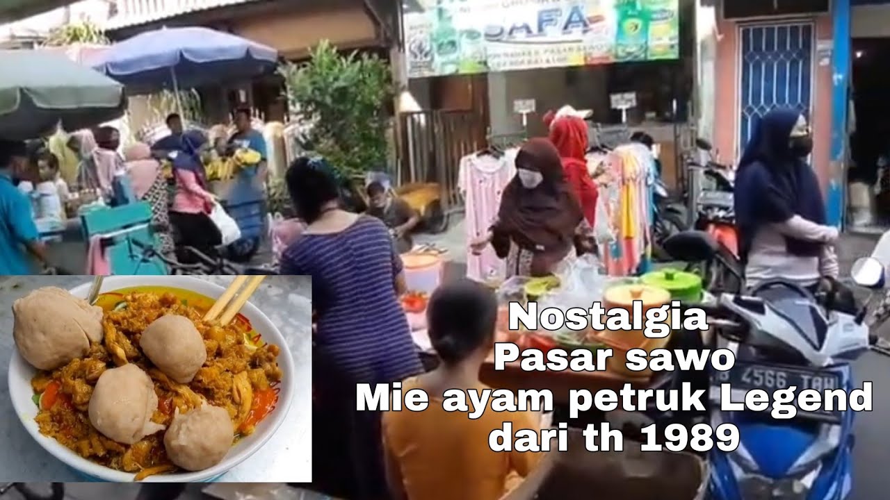 NOSTALGIA Jajan dirumah mama otista mie ayam petruk legend😍