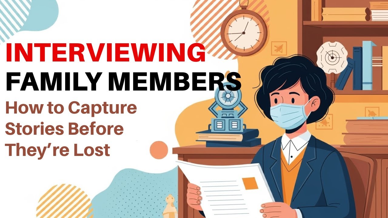 Интервьюирование членов семьи: как запечатлеть истории, прежде чем они будут утеряны
