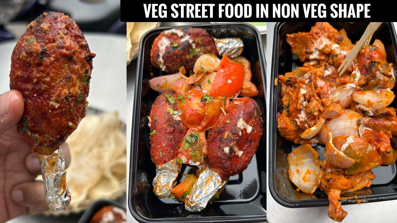 लेग पीस वेज चाप Veer Ji Malai Chaap Wale | Street Food India Yaha Milti Hai Veg Chicken & Fish Chaap