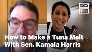 Kamala Harris Teaches Mark Warner How to Make a Tuna Melt | NowThis