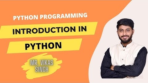 What Is Python? | Introduction to Python In Hindi | Learn Python For Beginners By Vikas Singh