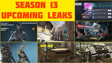 SEASON 13 Upcoming Character Weapon Maps Leaks Cod Mobile | Cod Mobile S13 Leaks | TAP AROUND