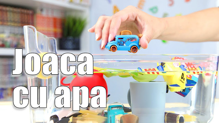 Joaca cu apa, Pluteste sau se scufunda? Experiment pentru copii. Piko PikoTV