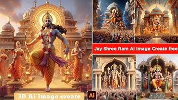 How To Create Shree ram 3D Ai Image || Jay shree ram Ai Image Create tutorial