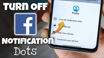 How to Turn Off Notification Dots on Facebook