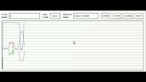 FreeBASIC/PICAXE analog data logger
