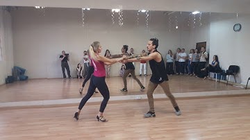 Carlos & Anastasia - Zouk Demo after Intremediate class - 24.05.2017