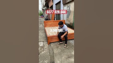 Giường ngủ 3 triệu 500 sẽ có những gì #giuongngu #giuongngugiare #giuonggocaocap #thinhhanh