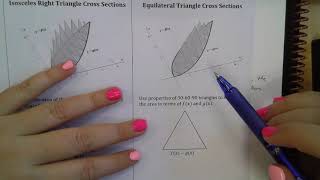 Unit 6 Lesson 2 Volumes by Cross Sections