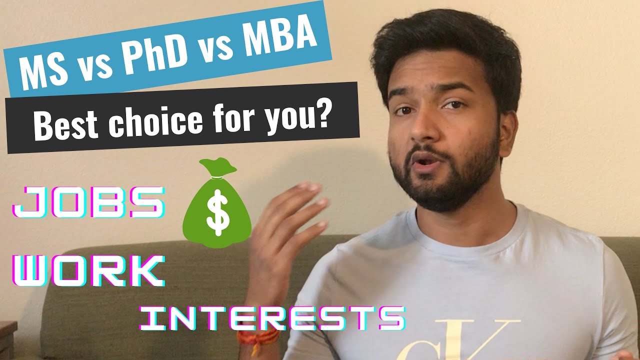 phd vs mba