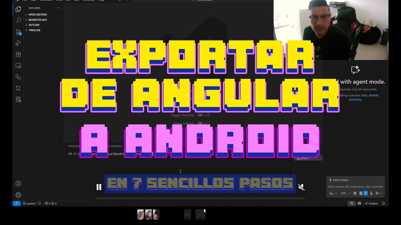 Guía paso a paso para migrar una aplicación Angular a Android utilizando Capacitor. Explicación práctica de instalación, configuración y generación de APK con Android Studio. Curso impartido por El Inge Legendario de RedBoyConsulting.