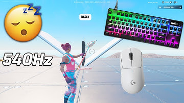 Steelseries Apex Pro TKL ASMR 😴1v1 BuildFights 🏆 Satisfying Keyboard Fortnite 360 FPS 4K