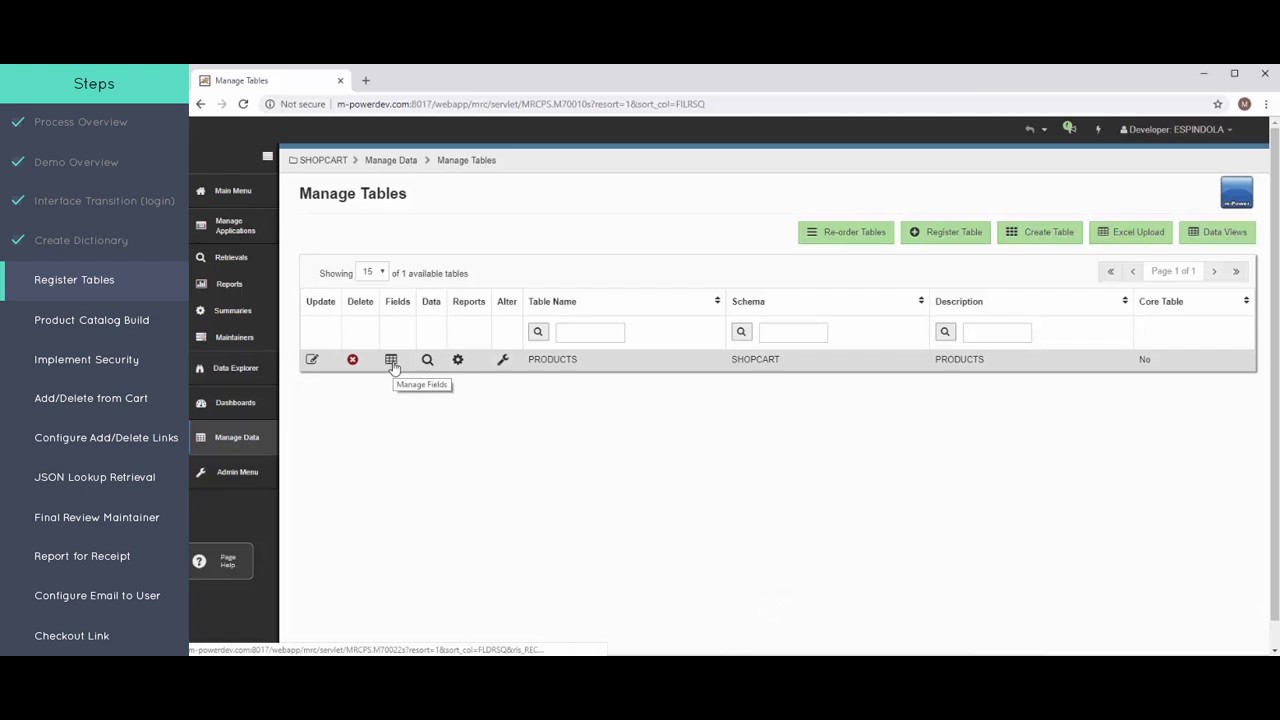 How to create a shopping cart in one hour (Part 3) Setting up the
