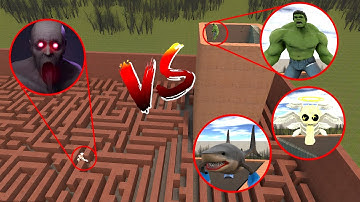 HULK VS TUNG TUNG SAHUR VS SCP 096 IN GARRY