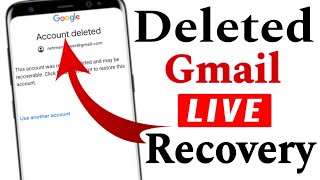 Gmail Deleted Account Recovery || Recover Deleted Gmail Account After 30 Days || Gmail Recovery Gmail Deleted Account Recovery || Recover Deleted Gmail Account After 30 Days || Gmail Recovery