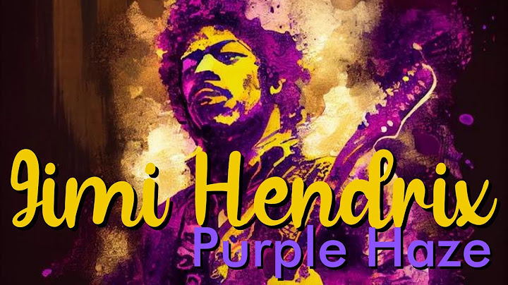 Purple Haze Lyric Video version - Lyric Video performance video thumbnail