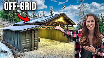 Adding SOLAR POWER To Our Off-Grid CONTAINER Shop