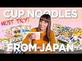 Rating 10 POPULAR Cup Noodles from Japan!
