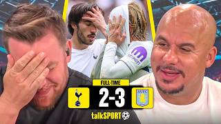 "WE CAN GENUINELY GO DOWN!" Jamie O'Hara & Gabby Agbonlahor REACT to Spurs' 2-3 LOSS to Aston Villa! screenshot 2