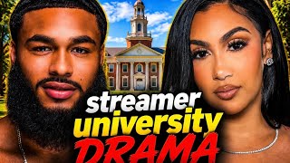 Queen Naija & ClearenceNYC STREAMER UNIVERSITY DRAMA 😳😳 (part 1)