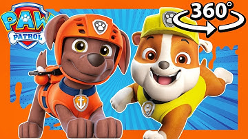 Paw Patrol on a Roll 360° VR | Mission #10 Walkthrough | Save Wally the Walrus