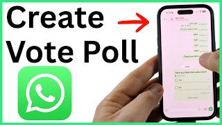 How To Create Vote Poll In WhatsApp - Easy Guide