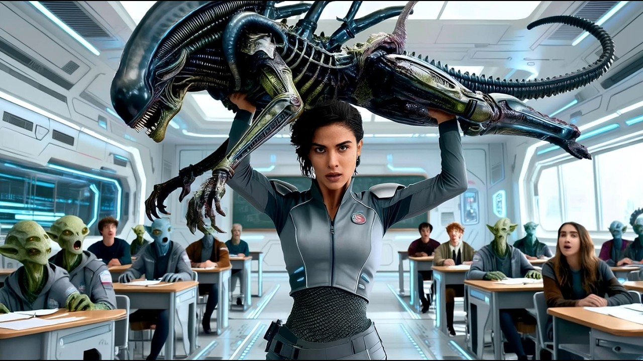 They Demanded A Proof — She Lifted the Biggest Predator in the Class | Sci-Fi Story