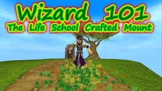 Wizard101: Test Realm The Life School Crafted Mount