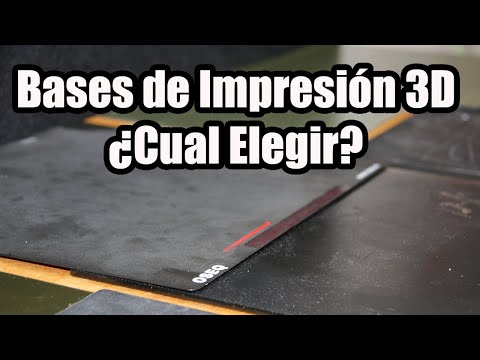 Todo Sobre Bases de Impresion 3D