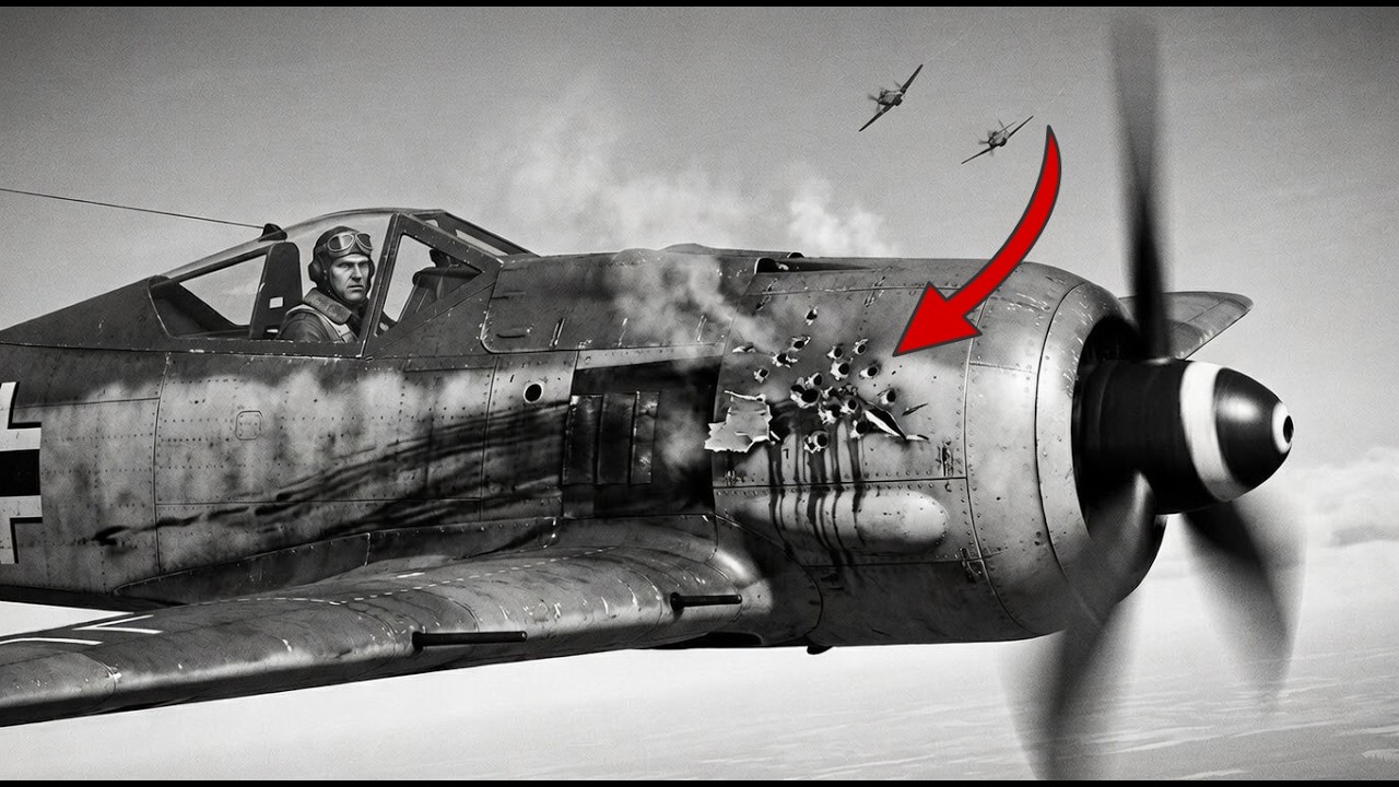 6 Minuten bis zum Motortod: Eine Fw 190 gegen 6 Mustangs