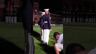 Made History - Sergeant  Julian Moore's First Sunset Parade