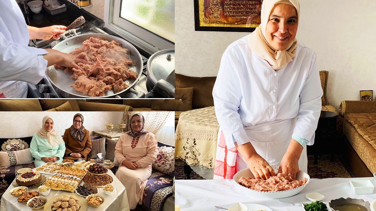 من أشهر أستاذات الطبخ و تريتور.طباخة متمكنة الشيف بديعة ومائدة تريتور أطباق بلادي 207