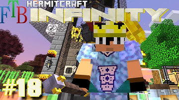 Minecraft Mods - FTB Infinity Ep. 18 - Epic Wands Thaumcraft !!! ( HermitCraft Modded Minecraft )