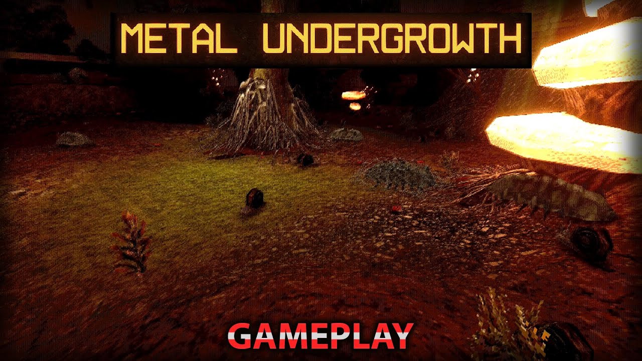 Metal Undergrowth - Indie Horror Game(GAMEPLAY)