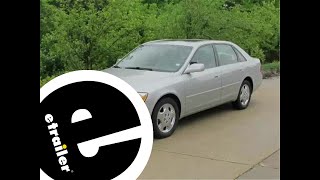 Trailer Hitch Installation - 2004 Toyota Avalon - Curt - etrailer.com Trailer Hitch Installation - 2004 Toyota Avalon - Curt - etrailer.com