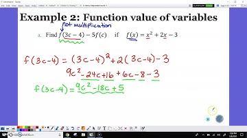 5-3 Polynomial Functions