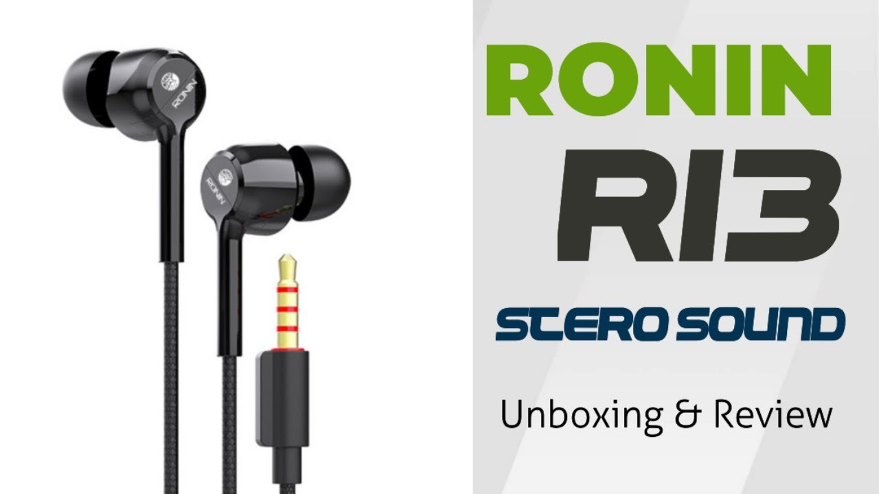 Ronin R13 | Stero Sound Handsfree | Ronin Pakistan | Best Quality ...