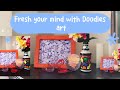 Decorate your room &amp;Refresh your mind with Doodles art@TabilaArts #creativeideas#doodleart#decor