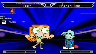 KOF MUGEN Izzy Wenda.PNG Teardrop Rare Akuma VS Pajama Sam Vendetta Leafy Charlotte