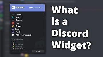 What is a Discord Widget?