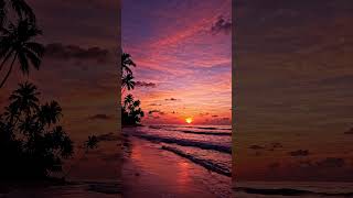 This Tropical Sunset Hits Different 🌅 #asmr #shorts