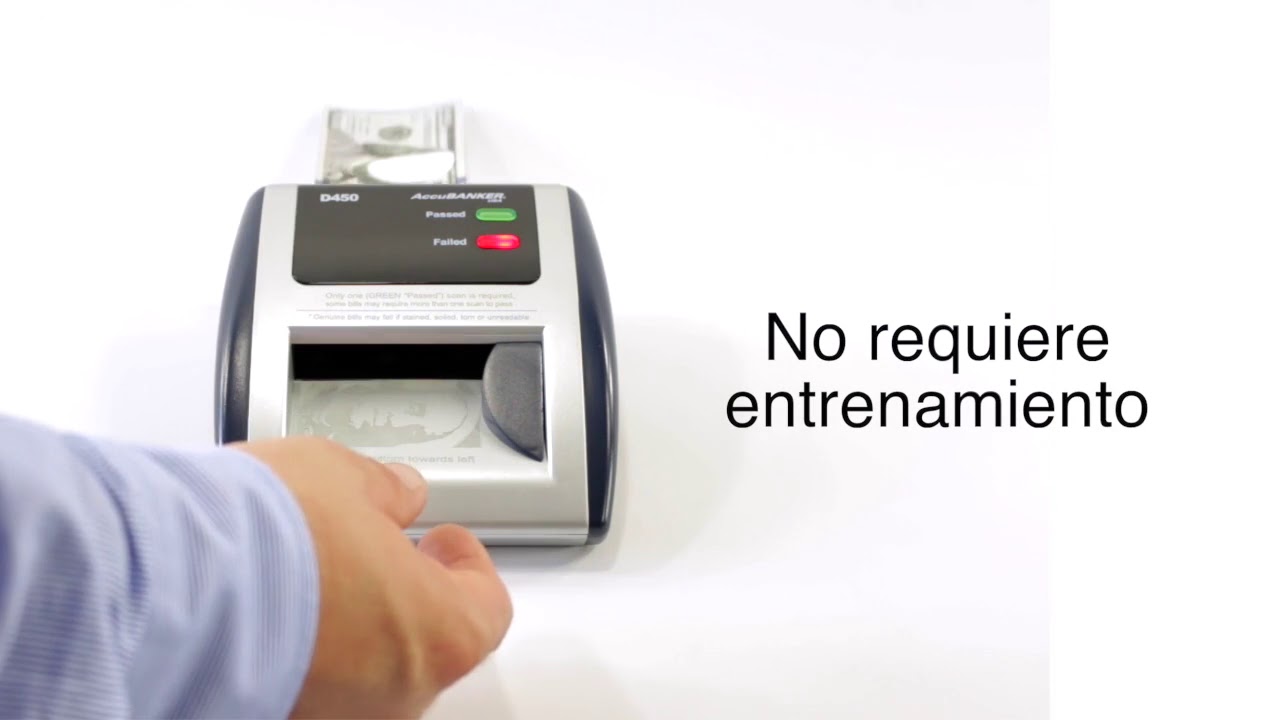 D450 ACCUBANKER YouTube