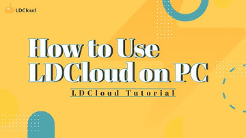 LDCloud | How to use LDCloud on PC
